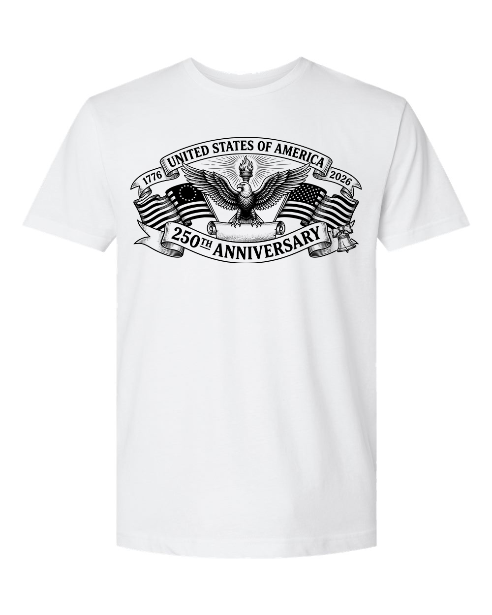 America 250 Anniversary Eagle T-Shirt
