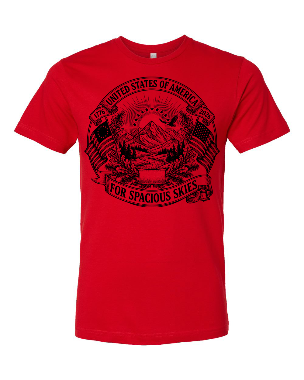 America 250 Spacious Skies T-Shirt