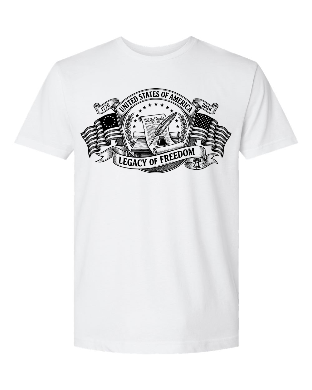 America 250 Legacy of Freedom T-Shirt