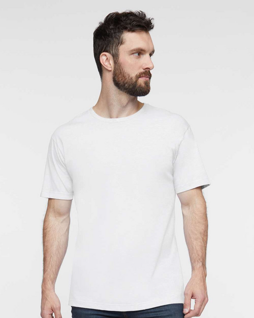 Unisex Fine Jersey White Tee